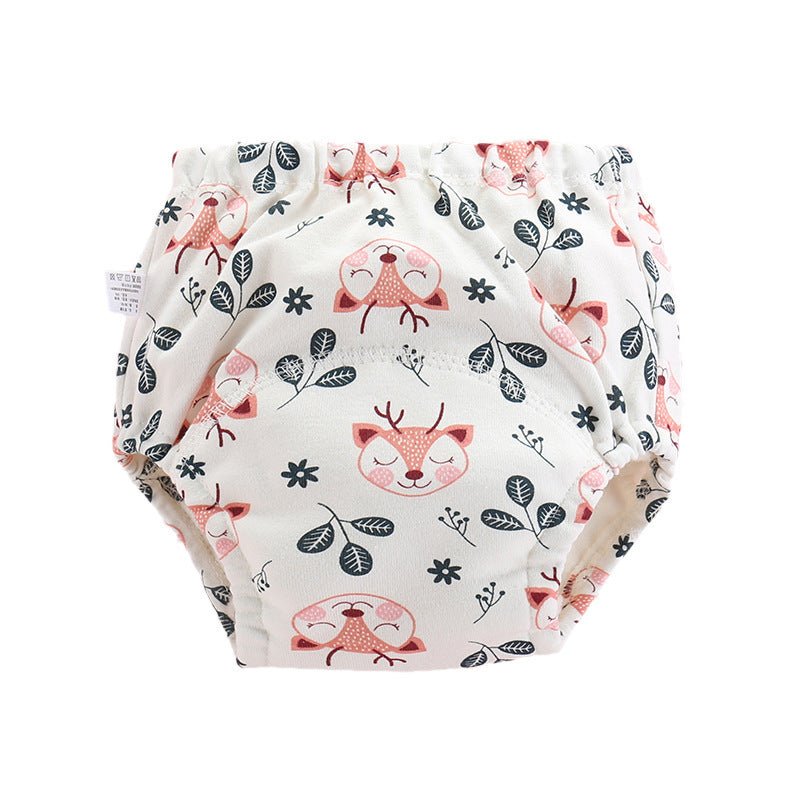 Washable Pocket Pants Diaper Pants Baby Toilet Child $11.43 Dana Fashion Color: Pink deer head style: 100 Baby Clothing Product information: Material: Waterproof Applicable age: 6-12 months, 1-3 years old, 0-6 months, 3-6 years old Color: pink bunny, yell