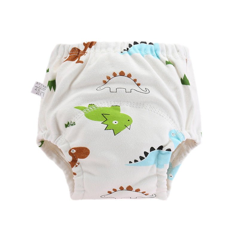 Washable Pocket Pants Diaper Pants Baby Toilet Child $11.43 Dana Fashion Color: Dinosaur on white style: 100 Baby Clothing Product information: Material: Waterproof Applicable age: 6-12 months, 1-3 years old, 0-6 months, 3-6 years old Color: pink bunny, y