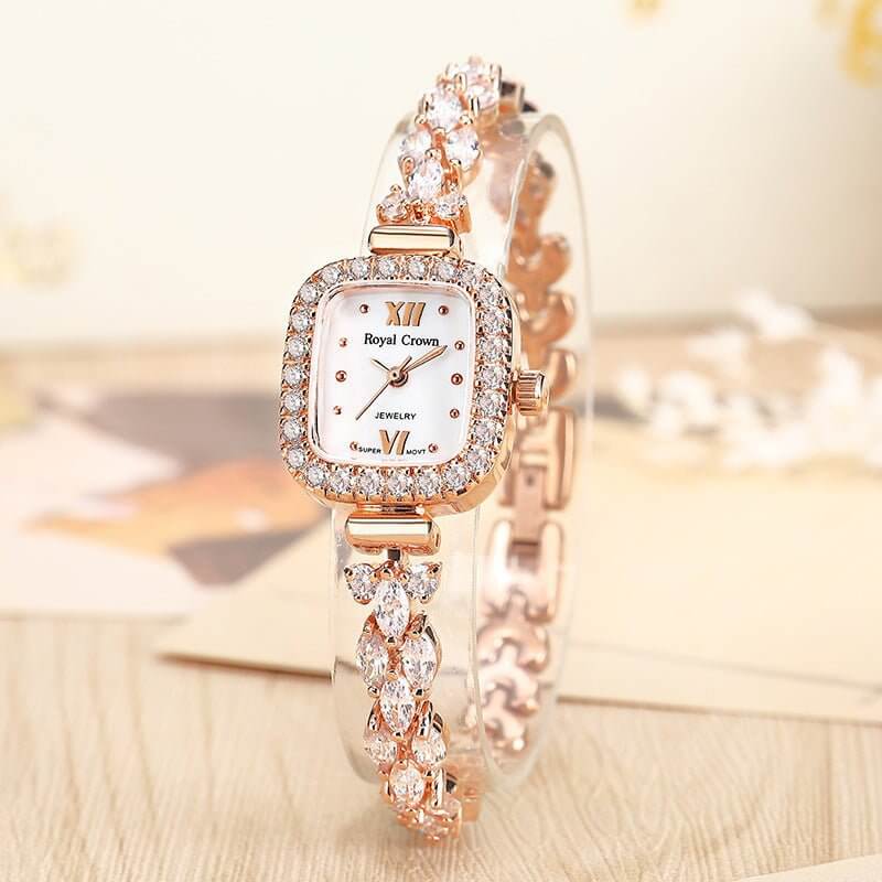 Watch Bracelet Quartz Full Star Diamond Women's Watch $159.00 Dana Fashion Color: 1514B16 Rose Gold Women's Accessories Product information: Special Features: Decoration Display type: pointer Suitable for: Female Style: Fashionable Waterproof: Yes Waterpr