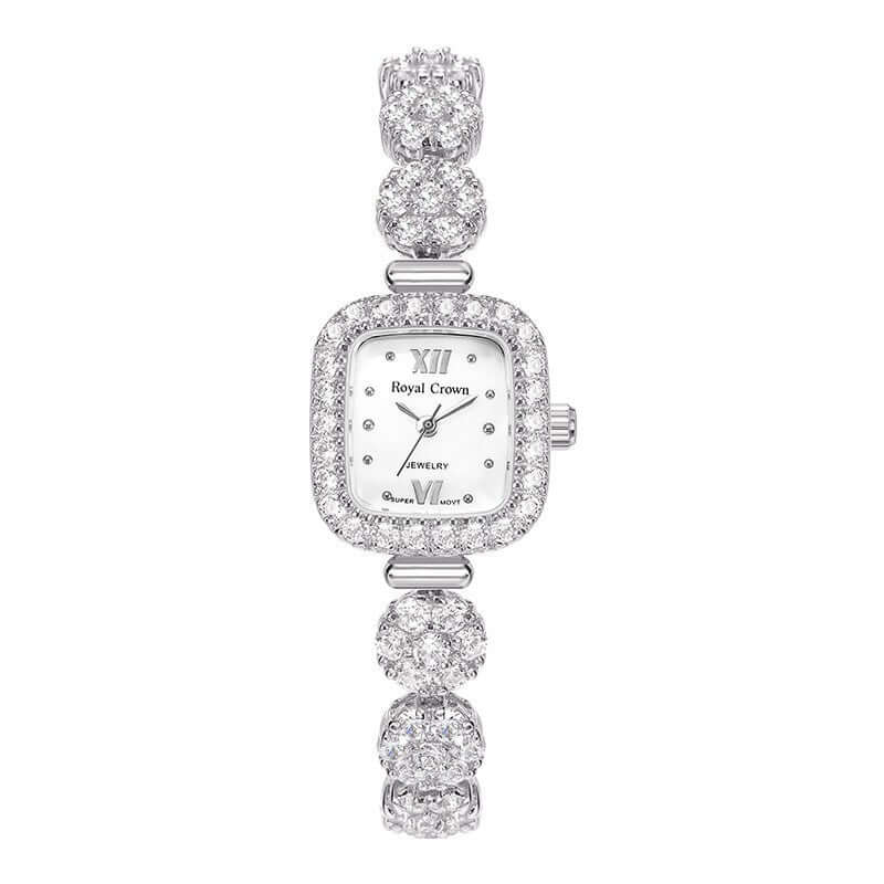 Watch Bracelet Quartz Full Star Diamond Women's Watch $159.00 Dana Fashion Color: 1514B21platinum Women's Accessories Product information: Special Features: Decoration Display type: pointer Suitable for: Female Style: Fashionable Waterproof: Yes Waterproo