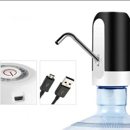 Water Bottle Electric Automatic Universal Dispenser 5 Gallon USB USB Water Dispenser Automatic Drinking Water Bottle $55.33 Dana Fashion Color: Black Dana's Kitchen Product Specifications: Material: ABS, 304 Stainless Steel and Silicone Operating Voltage:
