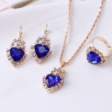 Heart Royal blue