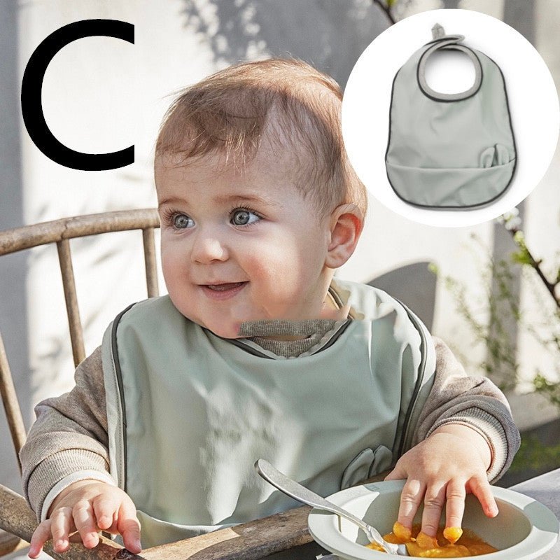 Waterproof Bib Bib Baby Food Supplement $44.58 Dana Fashion style: C Baby Clothing Product information: Gender: girl, boy Style: casual, cute Material: pu Size: 6-36 months Features: water proof Packing list: Bib×1
