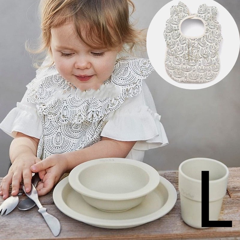 Waterproof Bib Bib Baby Food Supplement $44.58 Dana Fashion style: L Baby Clothing Product information: Gender: girl, boy Style: casual, cute Material: pu Size: 6-36 months Features: water proof Packing list: Bib×1