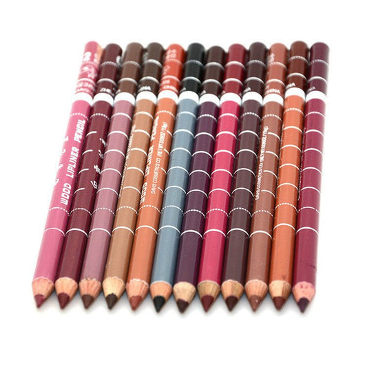 Waterproof Eyeliner lip pencil $22.75 Dana Fashion Color: 12pcs makeup Trade name: Eyeliner lip pencil Category: Eyeliner lip pencil Efficacy: waterproof, no eye liner, lip liner. Efficacy: uniform complexion and concealer. Baby is 12 lip liners, can be u