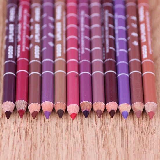 Waterproof Eyeliner lip pencil $22.75 Dana Fashion Color: 12pcs makeup Trade name: Eyeliner lip pencil Category: Eyeliner lip pencil Efficacy: waterproof, no eye liner, lip liner. Efficacy: uniform complexion and concealer. Baby is 12 lip liners, can be u