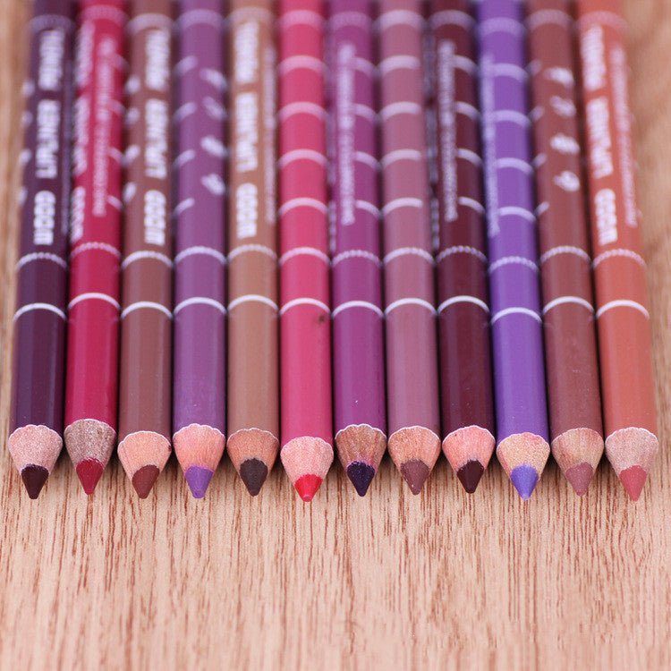Waterproof Eyeliner lip pencil $22.75 Dana Fashion Color: 12pcs makeup Trade name: Eyeliner lip pencil Category: Eyeliner lip pencil Efficacy: waterproof, no eye liner, lip liner. Efficacy: uniform complexion and concealer. Baby is 12 lip liners, can be u