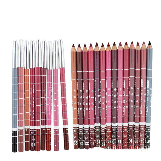 Waterproof Eyeliner lip pencil $22.75 Dana Fashion Color: 12pcs makeup Trade name: Eyeliner lip pencil Category: Eyeliner lip pencil Efficacy: waterproof, no eye liner, lip liner. Efficacy: uniform complexion and concealer. Baby is 12 lip liners, can be u