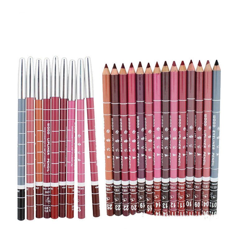 Waterproof Eyeliner lip pencil $22.75 Dana Fashion Color: 12pcs makeup Trade name: Eyeliner lip pencil Category: Eyeliner lip pencil Efficacy: waterproof, no eye liner, lip liner. Efficacy: uniform complexion and concealer. Baby is 12 lip liners, can be u
