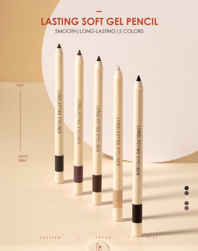 Waterproof eyeliner without smudge $39.00 Dana Fashion Style: Fairy dust makeup Product Details: 1. The back cover can be used to curl directly. 2. When the tip of the pen is too thick, it can be corrected with the pencil sharpener on the back cover. Poin