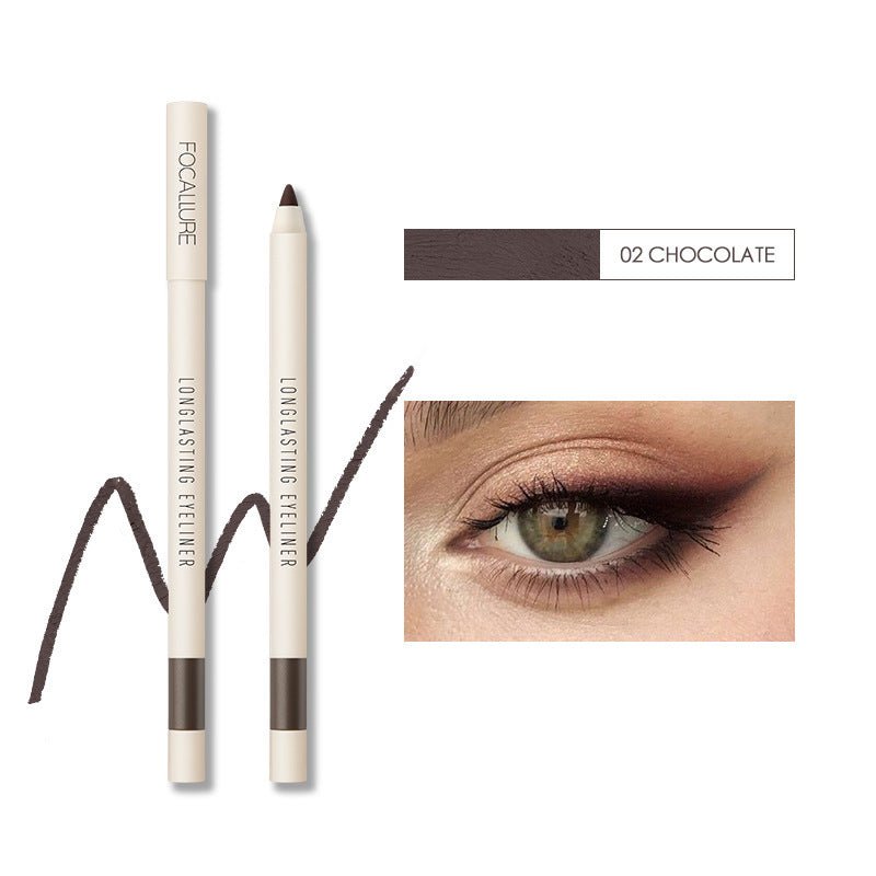 Waterproof eyeliner without smudge $39.00 Dana Fashion Style: Matte MOCHA makeup Product Details: 1. The back cover can be used to curl directly. 2. When the tip of the pen is too thick, it can be corrected with the pencil sharpener on the back cover. Poi