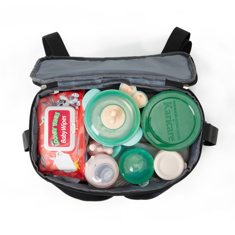 Waterproof Large-capacity Backpack Portable Mother And Baby Outing Bag $51.47 Dana Fashion Color: Mica black Baby & Mother Overview: Large space, multi-function, lightweight decompression, exquisite embroidery Multiple partitions, let the items go to thei