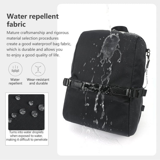 Waterproof Lightweight Backpack Good-looking Men And Women $109.58 Dana Fashion Color: Black Size: 29X13X40CM Women's Bags Product information: Lining texture: Nylon Applicable scenarios: Daily matching Color: light green, Milky White, Black Applicable ge