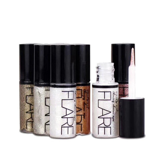 Waterproof shine eyeliner $10.41 Dana Fashion Style: 1style makeup Special effects: vivid and smooth lines, easy to color, masonry flash, waterproof and anti-sweat quick-drying formula, so you don't have to Worry about blinking and sweating; add shine to