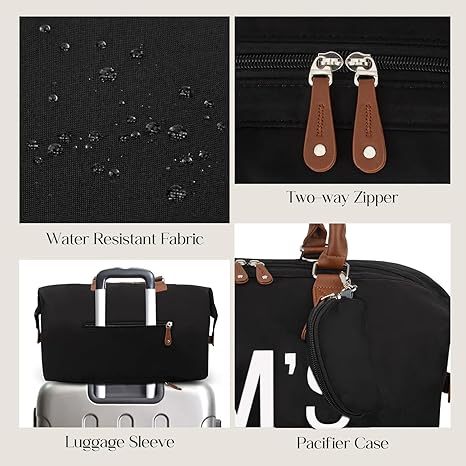 Weekender Bag For Women, Travel Duffel Bag For Women, Gym Bag Girls Traveling Mom Bag ,Carry On Tote Bag For Women Travel Sports Airplanes 3Pcs Set $55.99 Dana Fashion Color: Beige Women's Bags Large Capacity & Chic Mommy Bag - Spacious enough to hold mos