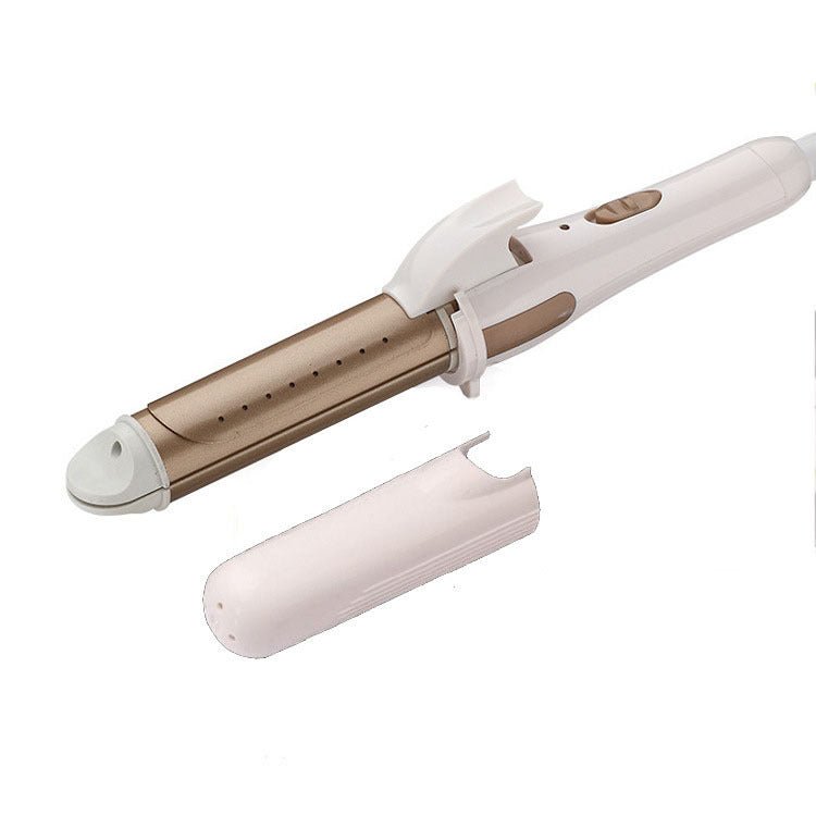 Wet and dry curling iron $19.28 Dana Fashion Color: US Beauty Tools Product category: Roll and straight dual-use Applicable hair: wet and dry Heat conductor material: environmentally friendly alloy Diameter of heat conductor: 21mm-30mm Temperature control