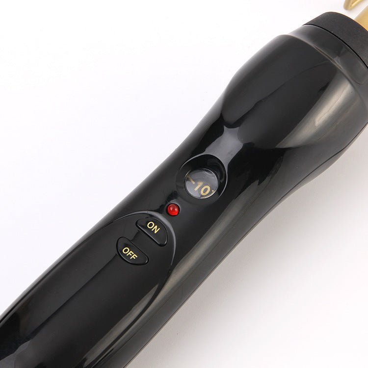 Wet and dry hair curlers $38.41 Dana Fashion Color: Black style: EU Beauty Tools Product Category: Hair curler Applicable hair: wet and dry Thermal conductor material: environmentally friendly alloy Thermal conductor diameter: 21mm-30mm Temperature contro