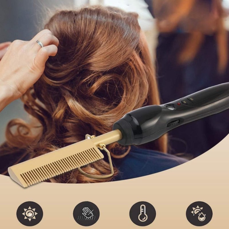 Wet and dry hair curlers $38.41 Dana Fashion Color: Black style: EU Beauty Tools Product Category: Hair curler Applicable hair: wet and dry Thermal conductor material: environmentally friendly alloy Thermal conductor diameter: 21mm-30mm Temperature contro
