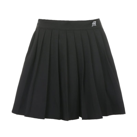 White Pleated Skirt Short Woman Elastic Waist Mini Skirts $45.99 Dana Fashion Color: Black Size: L Women's clothing Product Information Main fabric composition ： mulberry silk technology ： Embroidery / embroidery Popular elements ： Embroidery Skirt shape