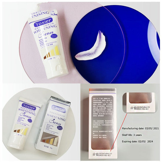 Whitening Dull Brightening Body Care $19.00 Dana Fashion Color: 50g Beauty Tools Product information: Skin Type: General Net content: 50g (g/ml) Size: 45*30*115mm Product ingredients: Natural plant extracts care for the natural health of the skin GLYCYRRH