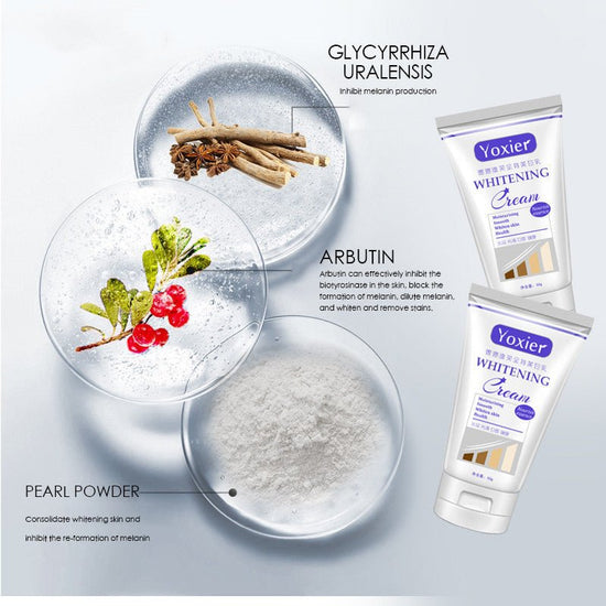 Whitening Dull Brightening Body Care $19.00 Dana Fashion Color: 50g Beauty Tools Product information: Skin Type: General Net content: 50g (g/ml) Size: 45*30*115mm Product ingredients: Natural plant extracts care for the natural health of the skin GLYCYRRH