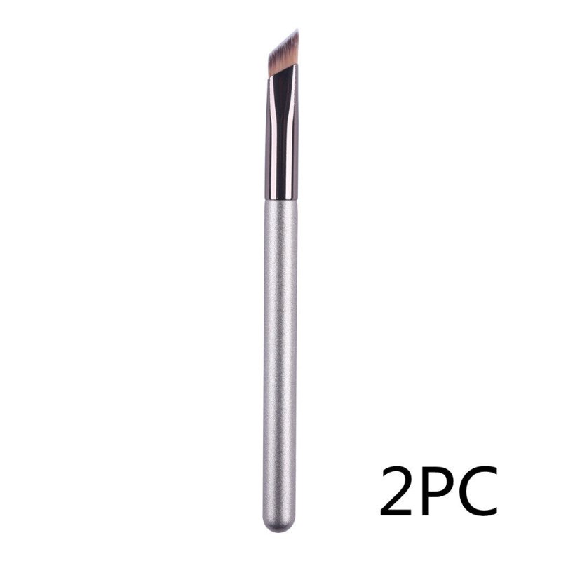 Wild Eyebrow Brush 3d Stereoscopic Painting Hairline Eyebrow Paste Artifact Eyebrow Brush Brow Makeup Brushes Concealer Brush $9.00 Dana Fashion Color: Champagne quantity: 2PCS makeup Overview: 100% Brand new and high quality. Brushes hair made of high-qu