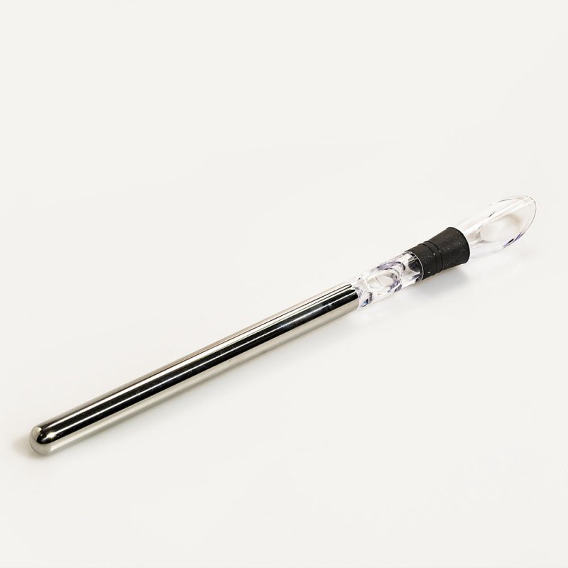 Wine Bottle Cooler Stick Stainless Steel Wine Chilling Rod Leakproof Wine Chiller Beer Beverage Frozening Stick Bar Tools $30.70 Dana Fashion Color: Silver style: Naked packing Dana's Kitchen Overview: A three-in-one wine cooling rod that combines a bottl