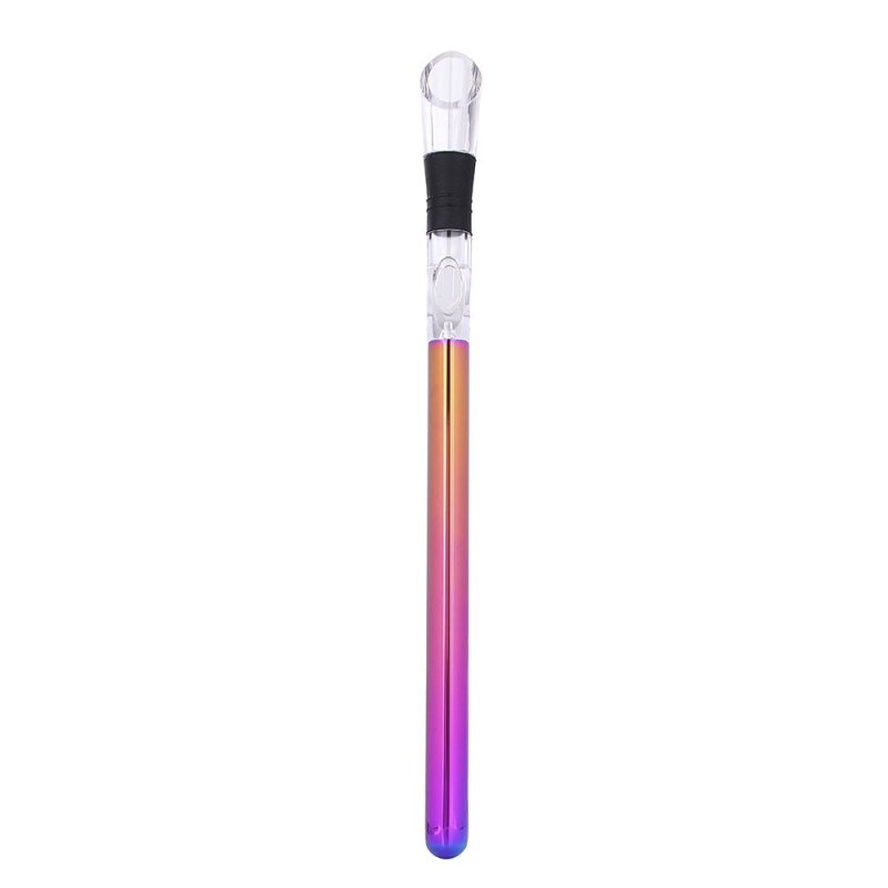 Wine Bottle Cooler Stick Stainless Steel Wine Chilling Rod Leakproof Wine Chiller Beer Beverage Frozening Stick Bar Tools $20.03 Dana Fashion Color: Colourful style: Naked packing Dana's Kitchen Overview: A three-in-one wine cooling rod that combines a bo