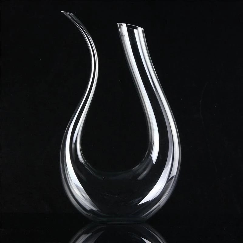 Wine Decanter Hip Flask Pourer Family Bar $81.27 Dana Fashion Color: 052 Dana's Kitchen Overview: High-end Large capacity red wine glasses decanter. Lead-free crystal glass material, health, safety. Cold incision process, fine workmanship. Specification: