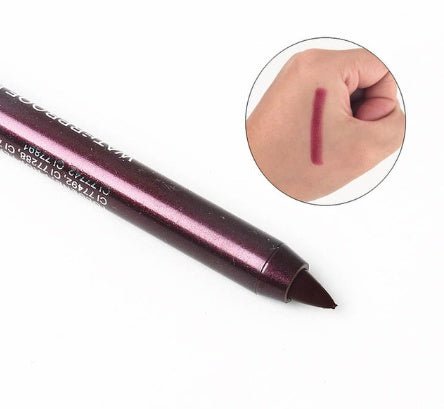 Wine Red Green Blue Purple Silver Eyeliner Eye And Eye Multi-use Eye Shadow Lipstick Eyebrow Pencil $20.26 Dana Fashion Color: Wine red makeup Art: Eyeliner Nutzen: Fasten Sie, /trocknen Sie schnell, Einfach zu tragen, Langebig, Natürlich Formulierung: de