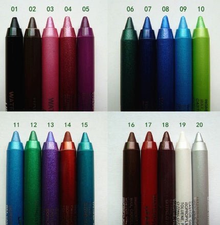 Wine Red Green Blue Purple Silver Eyeliner Eye And Eye Multi-use Eye Shadow Lipstick Eyebrow Pencil $20.26 Dana Fashion Color: Cocoa dark red makeup Art: Eyeliner Nutzen: Fasten Sie, /trocknen Sie schnell, Einfach zu tragen, Langebig, Natürlich Formulieru