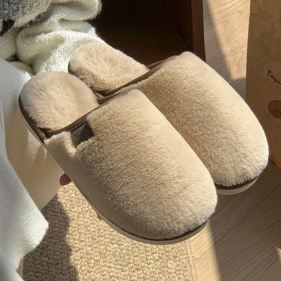 Winter Plush Slippers Warm Solid House Shoes Non-slip Bedroom Floor Home Slipper For Women Men $30.15 Dana Fashion Color: Blue Size: 40to41 Women's shoes Product information: Upper material :PVC Sole material :pvc Applicable gender: Neutral/male/female Ho