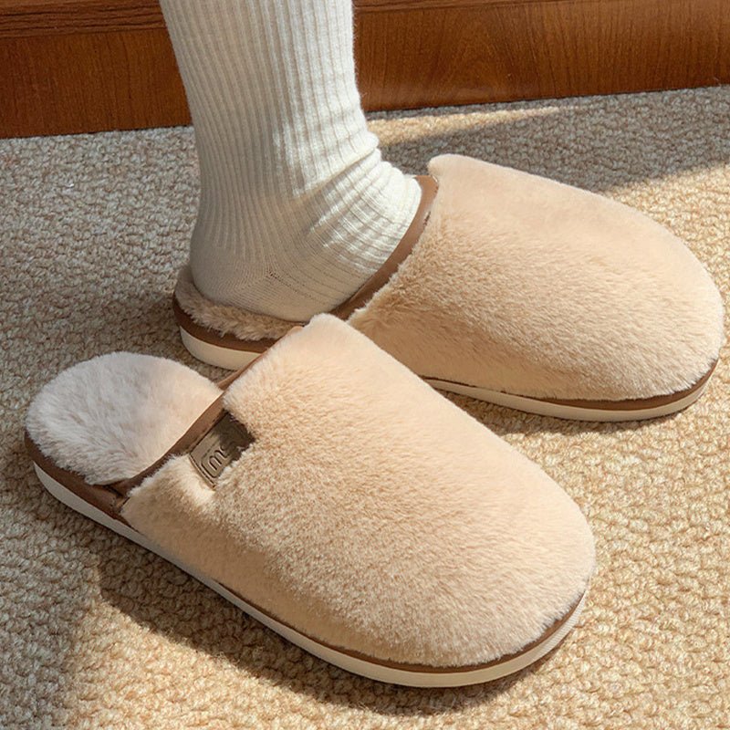 Winter Plush Slippers Warm Solid House Shoes Non-slip Bedroom Floor Home Slipper For Women Men $30.15 Dana Fashion Color: Blue Size: 40to41 Women's shoes Product information: Upper material :PVC Sole material :pvc Applicable gender: Neutral/male/female Ho