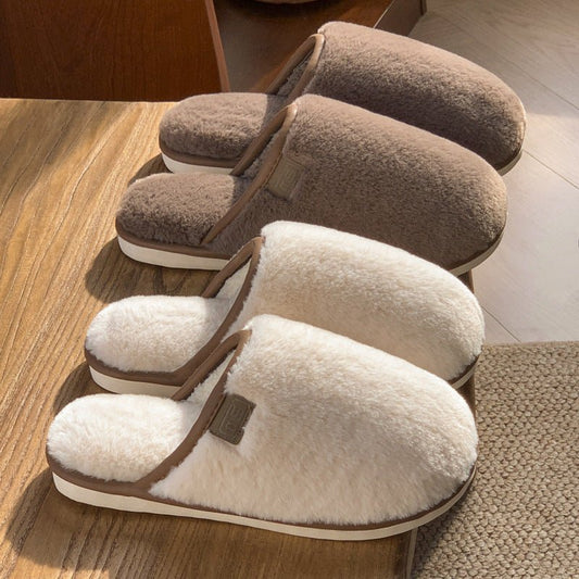 Winter Plush Slippers Warm Solid House Shoes Non-slip Bedroom Floor Home Slipper For Women Men $30.15 Dana Fashion Color: Blue Size: 40to41 Women's shoes Product information: Upper material :PVC Sole material :pvc Applicable gender: Neutral/male/female Ho