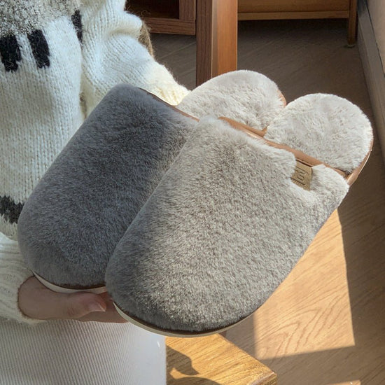 Winter Plush Slippers Warm Solid House Shoes Non-slip Bedroom Floor Home Slipper For Women Men $30.15 Dana Fashion Color: Blue Size: 40to41 Women's shoes Product information: Upper material :PVC Sole material :pvc Applicable gender: Neutral/male/female Ho