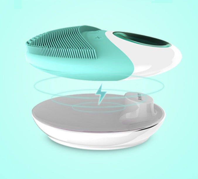 Wireless Charging Silicone Cleansing Instrument $35.00 Dana Fashion Color: Green Beauty Tools Overview The automatic foaming cleansing instrument can automatically produce rich and dense foam, and it can directly remove pores through sound waves to help y