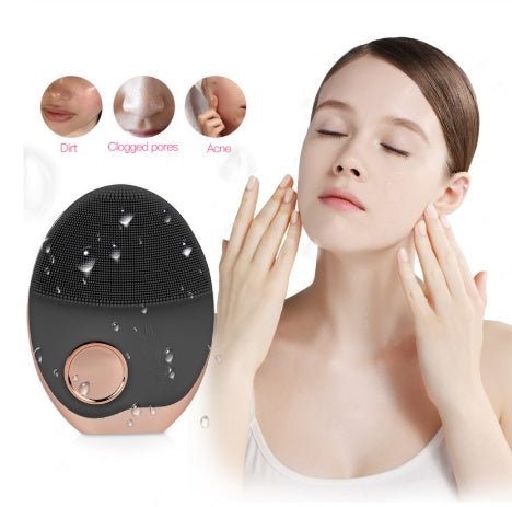 Wireless charging skin cleansing beauty instrument electric cleaning brush ultrasonic vibration wash brush $39.99 Dana Fashion Color: Black Beauty Tools Product attribute introduction Product Name: Skin Renewal Cleansing Instrument Charging: wireless char