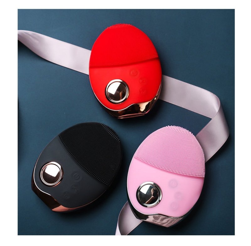 Wireless charging skin cleansing beauty instrument electric cleaning brush ultrasonic vibration wash brush $39.99 Dana Fashion Color: Black Beauty Tools Product attribute introduction Product Name: Skin Renewal Cleansing Instrument Charging: wireless char