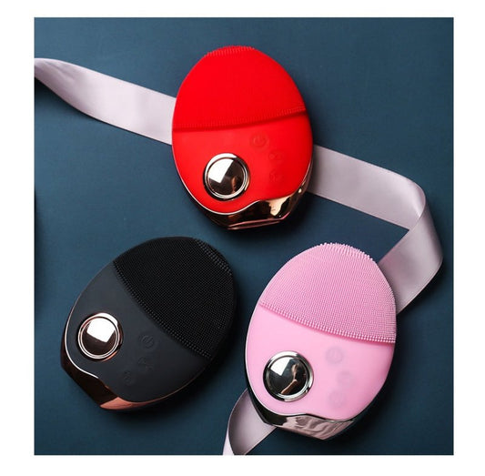 Wireless charging skin cleansing beauty instrument electric cleaning brush ultrasonic vibration wash brush $39.99 Dana Fashion Color: Black Beauty Tools Product attribute introduction Product Name: Skin Renewal Cleansing Instrument Charging: wireless char