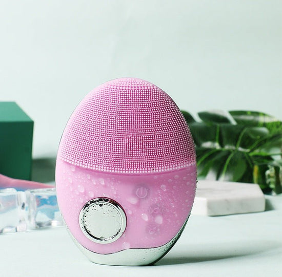 Wireless charging skin cleansing beauty instrument electric cleaning brush ultrasonic vibration wash brush $39.99 Dana Fashion Color: Pink Beauty Tools Product attribute introduction Product Name: Skin Renewal Cleansing Instrument Charging: wireless charg