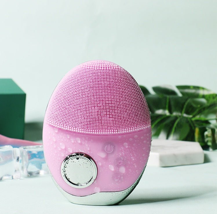 Wireless charging skin cleansing beauty instrument electric cleaning brush ultrasonic vibration wash brush $39.99 Dana Fashion Color: Pink Beauty Tools Product attribute introduction Product Name: Skin Renewal Cleansing Instrument Charging: wireless charg