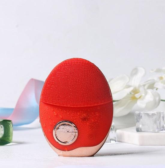 Wireless charging skin cleansing beauty instrument electric cleaning brush ultrasonic vibration wash brush $39.99 Dana Fashion Color: Red Beauty Tools Product attribute introduction Product Name: Skin Renewal Cleansing Instrument Charging: wireless chargi
