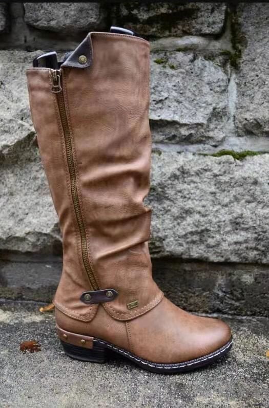 Women Boots $49.99 Dana Fashion Size: 35 Color: Army Green Women's clothing Upper material: artificial PU Sole Material: Rubber Applicable gender: female Toe shape: round head Heel shape: rough heel Heel height: high heel (1-3CM) Popular boots: booties In