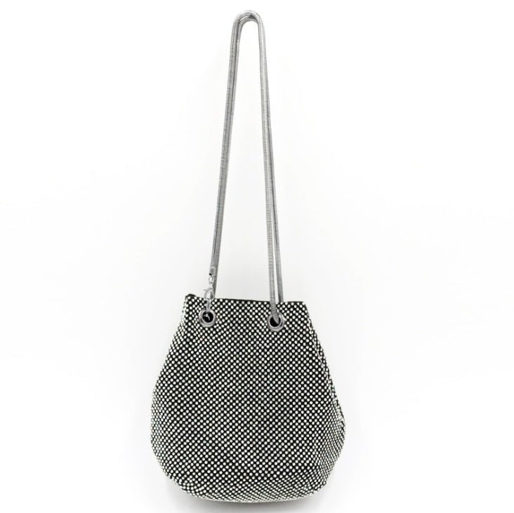 Women Crystal Diamond Clutch Bags String Satin Crossbody Bag Glitter Evening Bags Gold Clutch Party Purse Woman Handbag $59.22 Dana Fashion Color: Black Women's Bags Material: diamond, cotton fabric Color: silver, black, colorful gold Style: handbags, sho