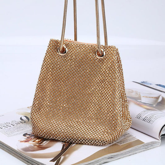 Women Crystal Diamond Clutch Bags String Satin Crossbody Bag Glitter Evening Bags Gold Clutch Party Purse Woman Handbag $59.22 Dana Fashion Color: Black Women's Bags Material: diamond, cotton fabric Color: silver, black, colorful gold Style: handbags, sho