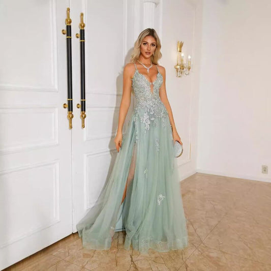 Women Evening Dresses Suspender Dance Dress Long $179.00 Dana Fashion Color: Color As In Picture 3 Size: 10 Women's clothing Product information: Color: Picture Color 1, picture color 2, picture color 3, picture color 4, picture color 5 Sleeve type: Princ