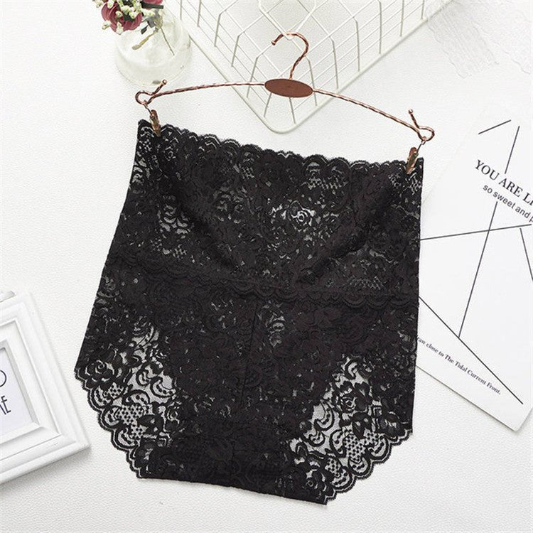 Women Sexy Lace Underwear $38.00 Dana Fashion Color: Black Size: 3XL Women's clothing Description Features: Brand New and high quality! Fashion design, transparent lace with floral makes you look more sexy. Style: Sexy, Fashion Type: High Waist Briefs Mat