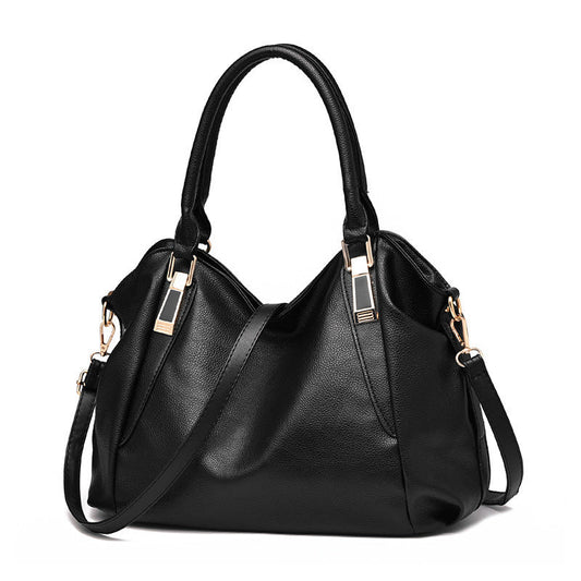 Women Totes Bag High Capacity Crossbody Shoulder Bags Soft Handbags $41.35 Dana Fashion Color: Black Women's Bags Product information: Color: white, wine red, dark blue, black, pink, brown Style: street trend Material: PU Luggage trend style: bucket bag B