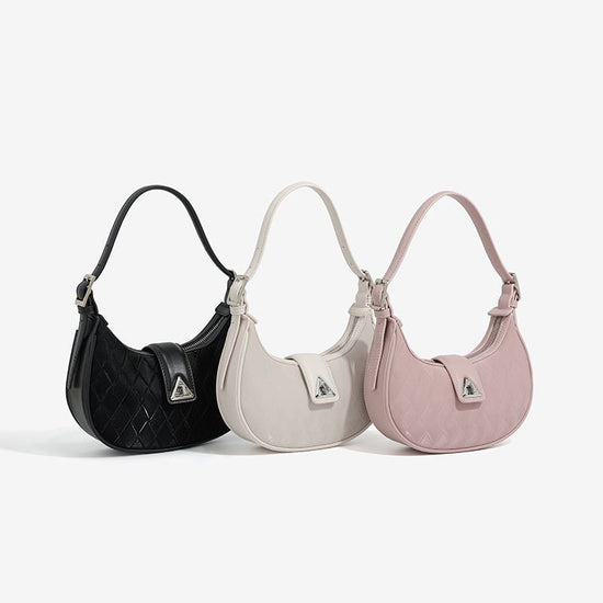 Women's Armpit Saddle Shoulder Messenger Bag $31.99 Dana Fashion Color: Beige Women's Bags Product information: Color: pink, black, Milky White Hardness: soft Material: PU Suitcase shape: Horizontal Square Number of shoulder straps: double connector Size: