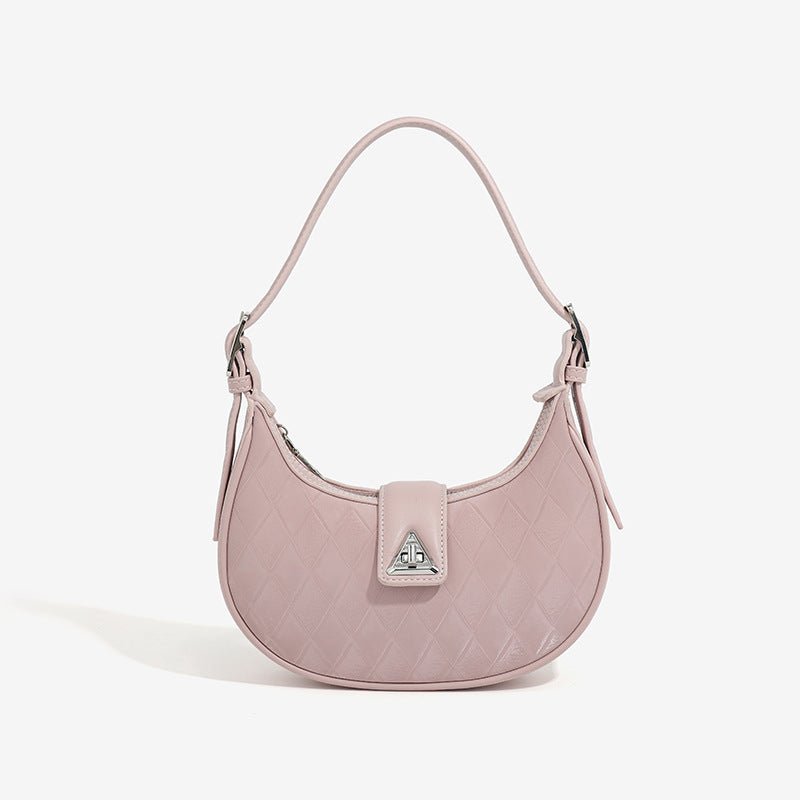 Women's Armpit Saddle Shoulder Messenger Bag $31.99 Dana Fashion Color: Beige Women's Bags Product information: Color: pink, black, Milky White Hardness: soft Material: PU Suitcase shape: Horizontal Square Number of shoulder straps: double connector Size: